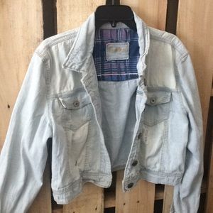 Amethyst Light Jean Jacket!